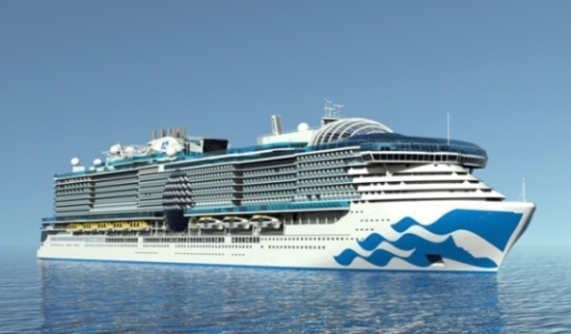 Startet am 8. Februar 2024 zu ihrer Jungfernfahrt: die Sun Princess. Animation: Princess Cruises Startet am 8. Februar 2024 zu ihrer Jungfernfahrt: die Sun Princess. Animation: Princess Cruises