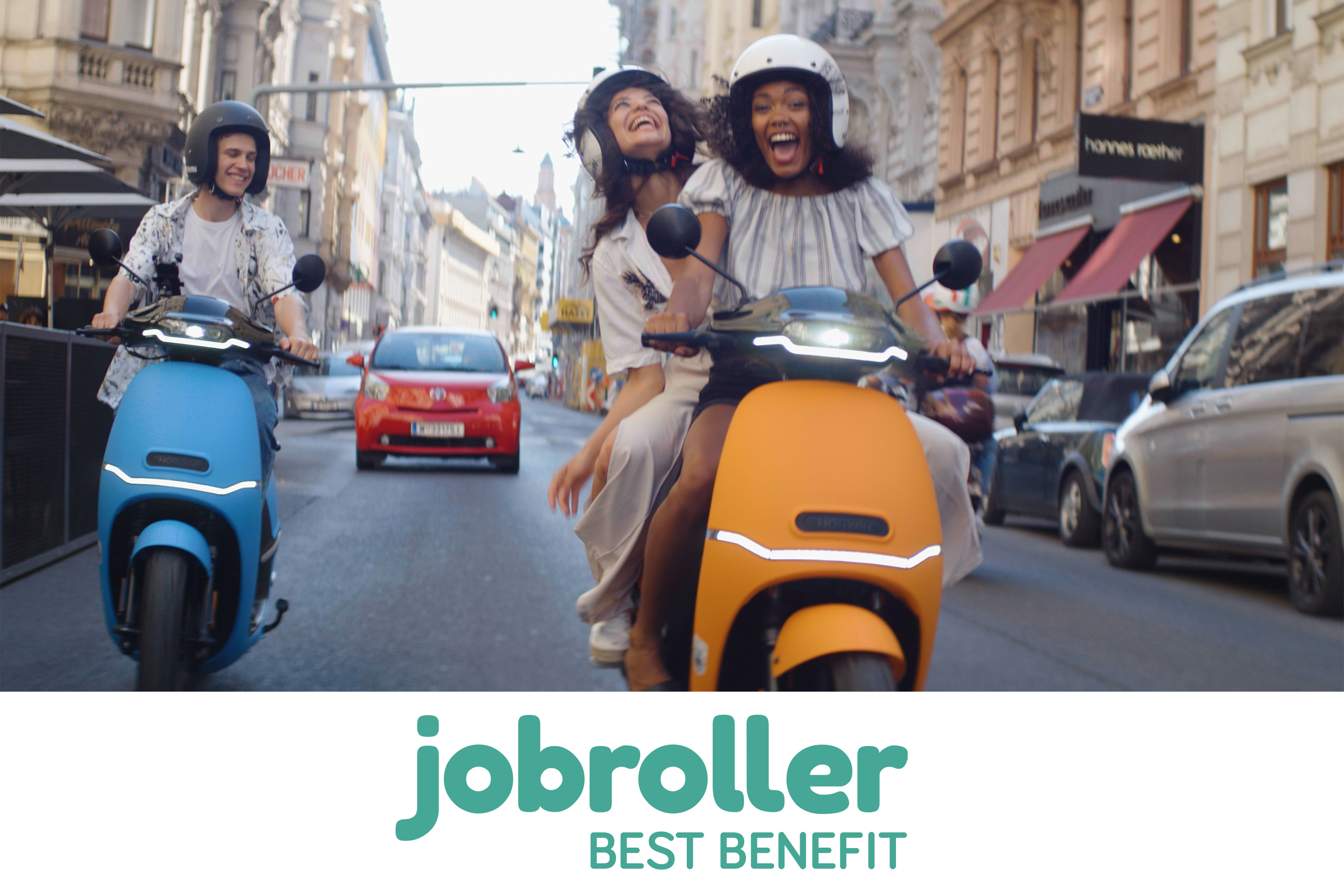jobroller: Mobilitätsalternative und Benefit für Arbeitnehmer*innen jobroller: Mobilitätsalternative und Benefit für Arbeitnehmer*innen