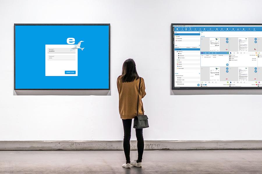 ecoDMS Software (Die Bildrechte liegen bei dem Verfasser der Mitteilung.) ecoDMS Software (Die Bildrechte liegen bei dem Verfasser der Mitteilung.)