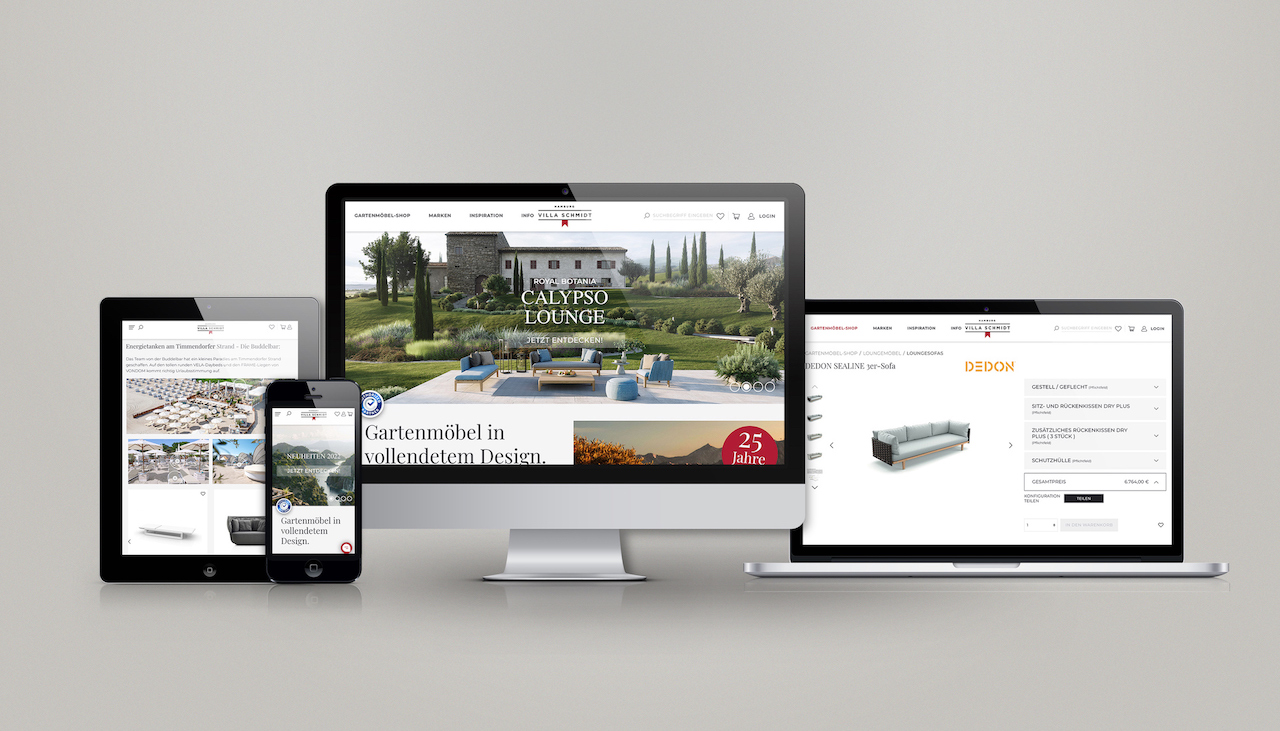 Onlineauftritt Villa Schmidt (Bildquelle: Interlutions)