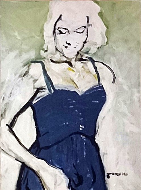 Blue Dress, Bild von Nikolaus Pessler Blue Dress, Bild von Nikolaus Pessler