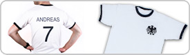WM T-Shirt mit Name WM T-Shirt mit Name