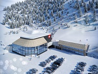 Rendering Hoadlbahn Talstation (Axamer Lizum)