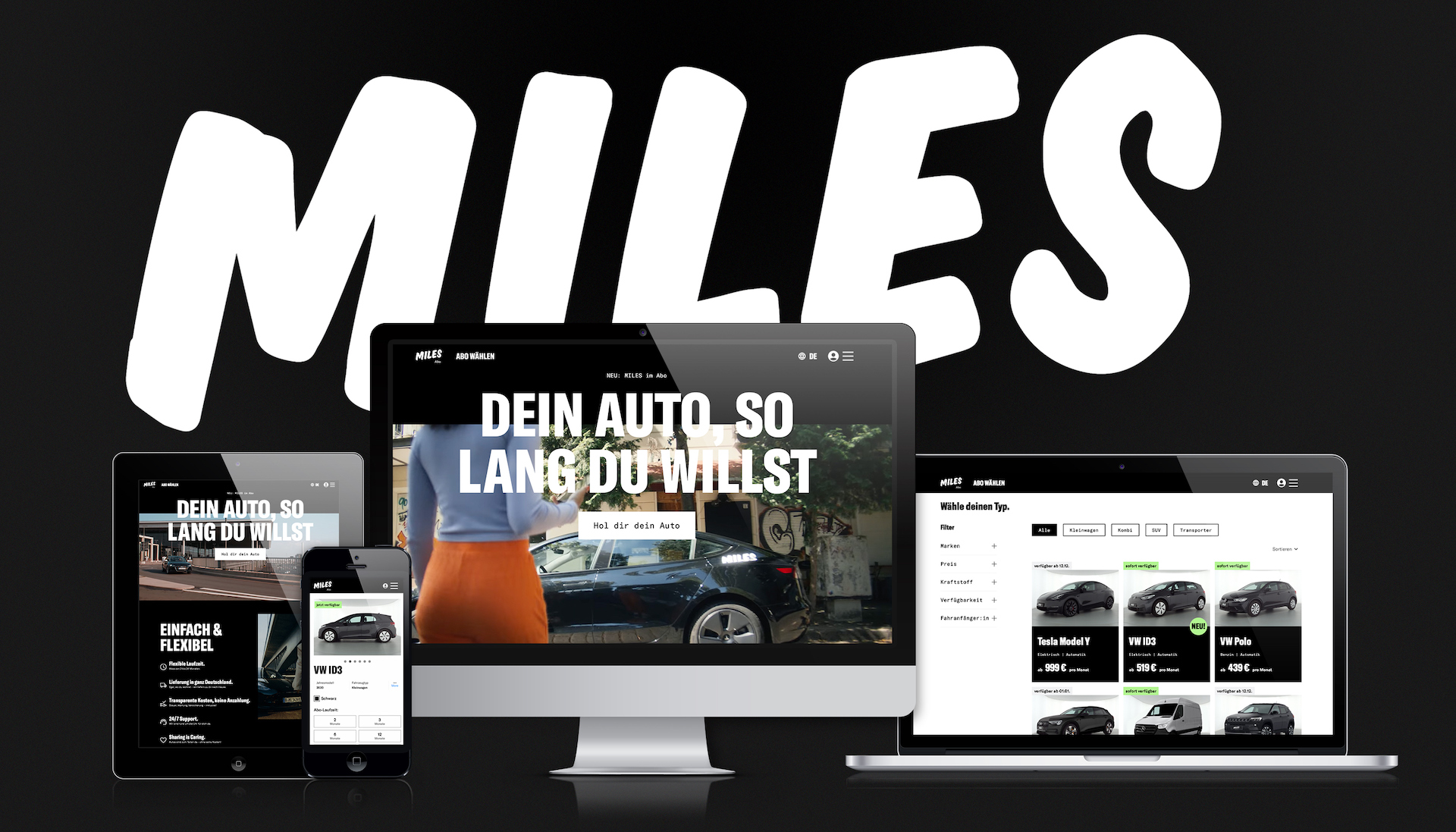 Digitalagentur Interlutions unterstützt Carsharing-Anbieter MILES beim Aufbau eines Auto-Abos (Bildquelle: @Interlutions) Digitalagentur Interlutions unterstützt Carsharing-Anbieter MILES beim Aufbau eines Auto-Abos (Bildquelle: @Interlutions)