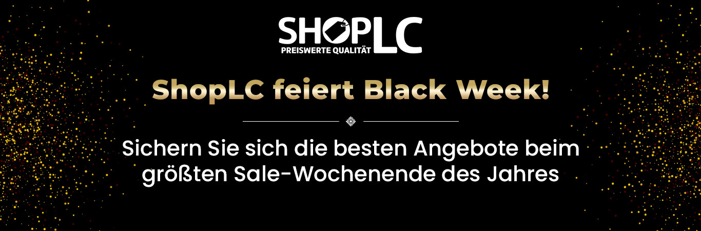ShopLC feiert Black Week (Die Bildrechte liegen bei dem Verfasser der Mitteilung.) ShopLC feiert Black Week (Die Bildrechte liegen bei dem Verfasser der Mitteilung.)