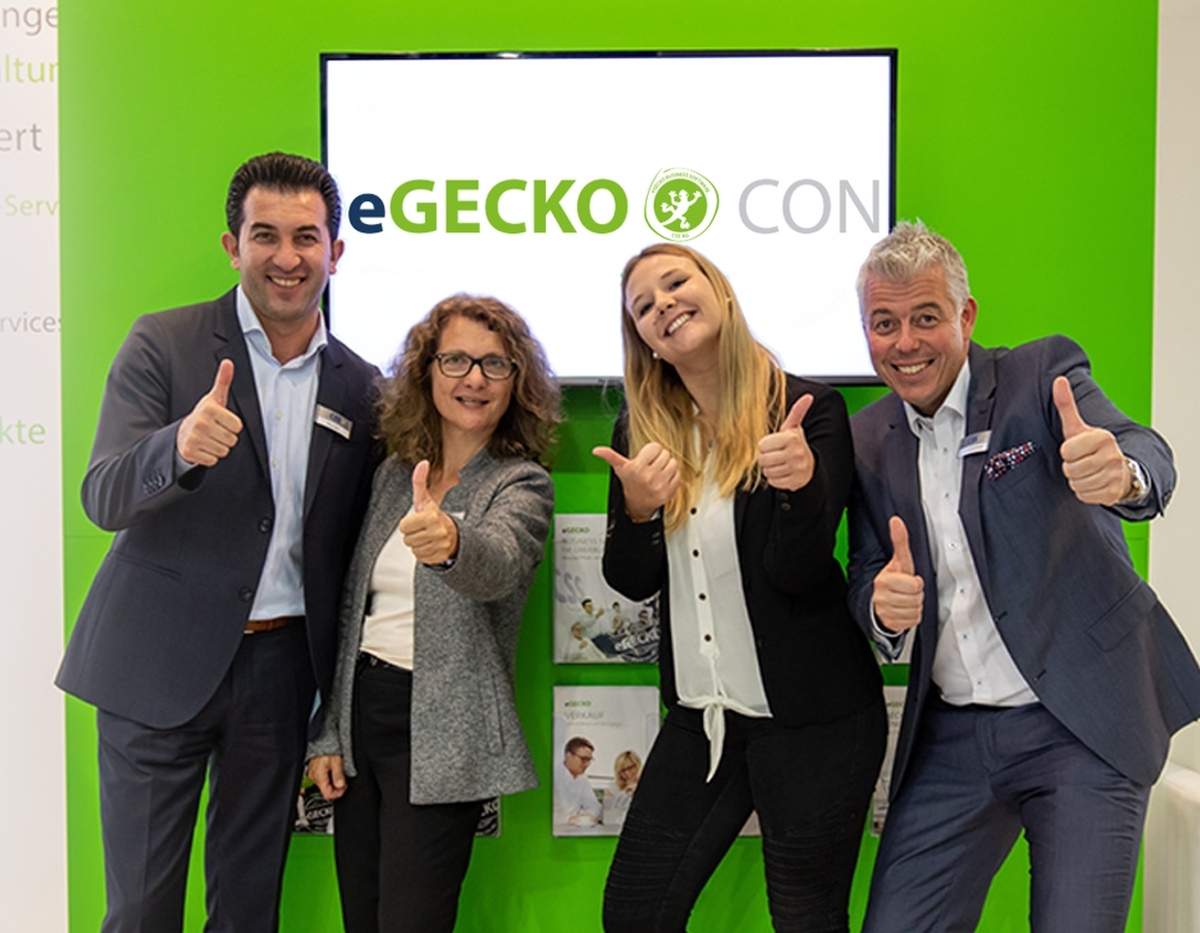 eGECKO|CON präsentiert frische Ideen und neue Lösungsansätze für die Digitalisierung von Prozessen eGECKO|CON präsentiert frische Ideen und neue Lösungsansätze für die Digitalisierung von Prozessen