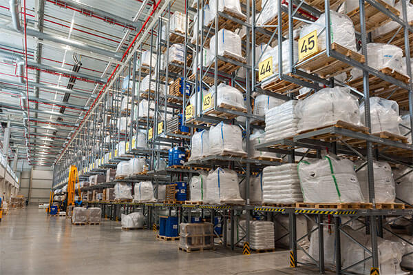 Logistiklager von Logosys (Die Bildrechte liegen bei dem Verfasser der Mitteilung.) Logistiklager von Logosys (Die Bildrechte liegen bei dem Verfasser der Mitteilung.)