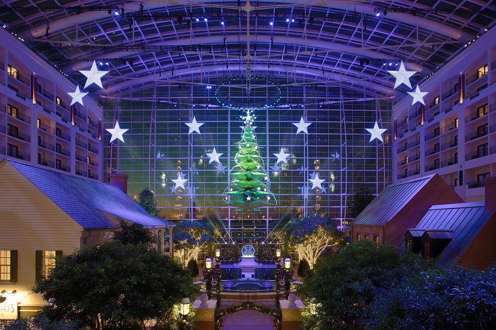 Festliche Stimmung im Gaylord National Resort in National Harbor, Maryland. (Bildquelle: Gaylord National Resort)