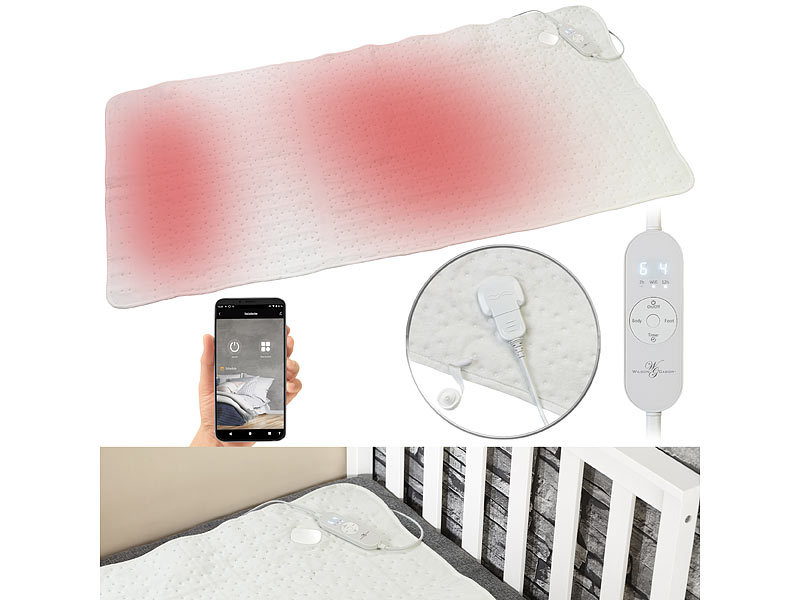 Wilson Gabor Smartes Wärmeunterbett mit 2 Temperaturzonen, WLAN& App, www.pearl.de (Die Bildrechte liegen bei dem Verfasser der Mitteilung.) Wilson Gabor Smartes Wärmeunterbett mit 2 Temperaturzonen, WLAN& App, www.pearl.de (Die Bildrechte liegen bei dem Verfasser der Mitteilung.)