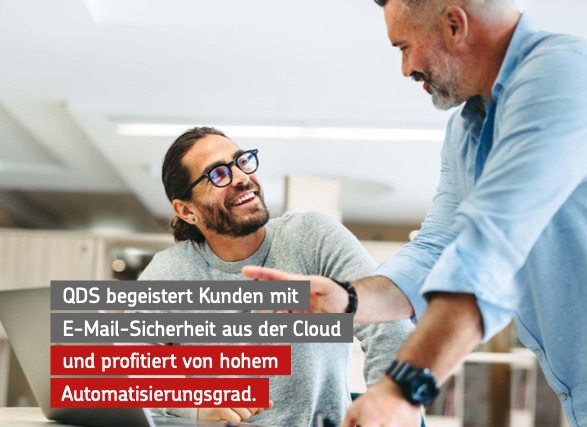 IT-Dienstleister Q-Data Service entscheidet sich für NoSpamProxy. (Die Bildrechte liegen bei dem Verfasser der Mitteilung.) IT-Dienstleister Q-Data Service entscheidet sich für NoSpamProxy. (Die Bildrechte liegen bei dem Verfasser der Mitteilung.)
