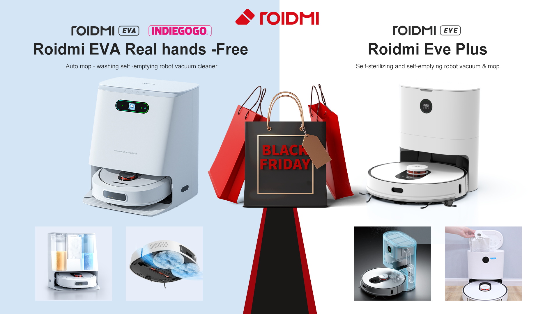 Roidmi Saugroboter im Black Friday SALE Roidmi Saugroboter im Black Friday SALE