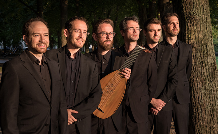 Mit dabei–das Ensemble Profeti della Quinta aus Basel. (Foto: LLF 2022) (Bildquelle: Rechte beim Festival) Mit dabei–das Ensemble Profeti della Quinta aus Basel. (Foto: LLF 2022) (Bildquelle: Rechte beim Festival)