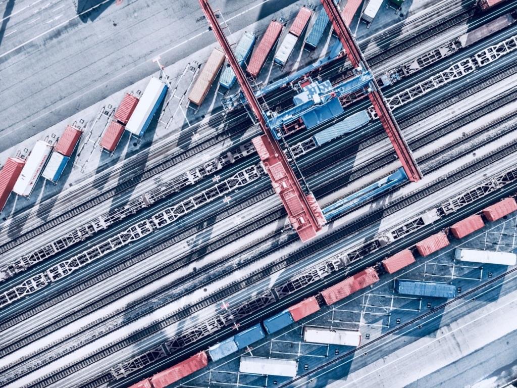 Containerbahnhof (Bildquelle:©HHLA_Thies Rätzke)