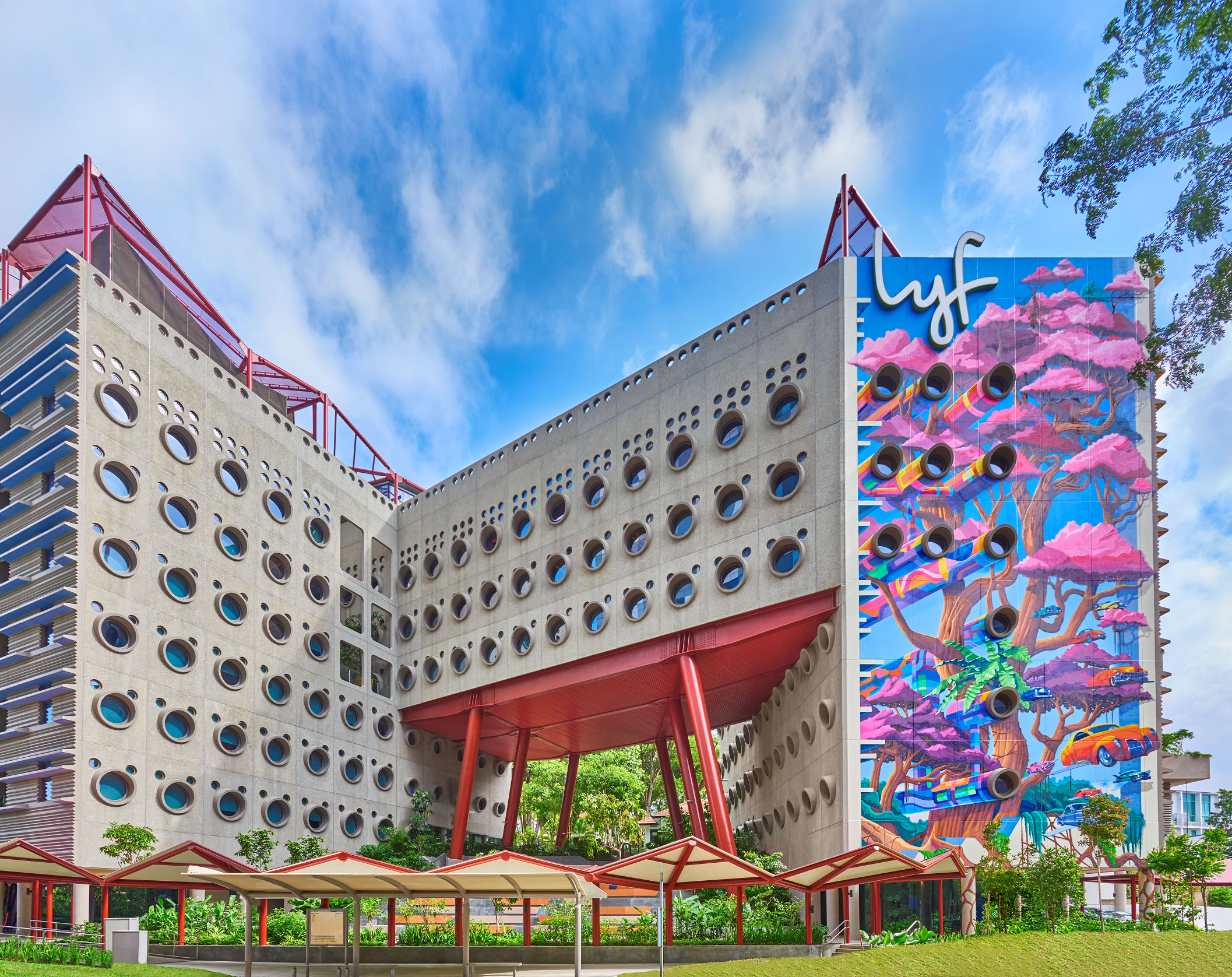 Das nachhaltige Design des lyf one-north Singapore gilt als besonders vorbildlich. (Die Bildrechte liegen bei dem Verfasser der Mitteilung.) Das nachhaltige Design des lyf one-north Singapore gilt als besonders vorbildlich. (Die Bildrechte liegen bei dem Verfasser der Mitteilung.)