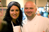 Minu Barati-Fischer mit Danijel Kresovic©Swissôtel