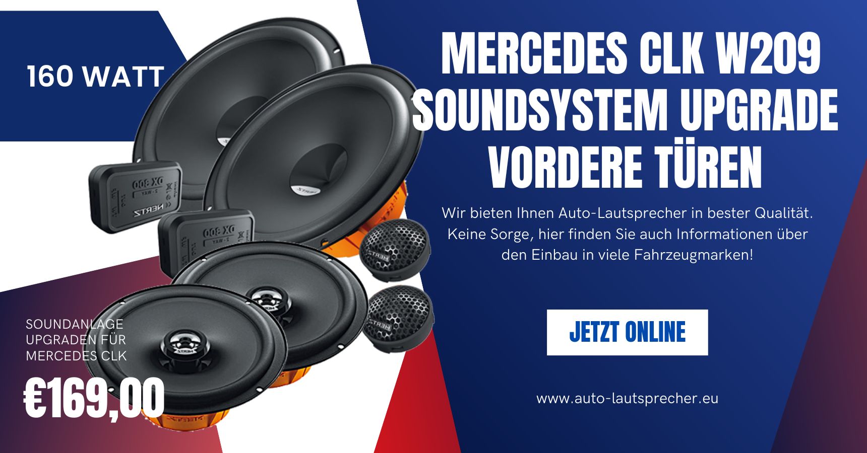 Mercedes CLK W209 Soundsystem Upgrade vordere Türen (Die Bildrechte liegen bei dem Verfasser der Mitteilung.) Mercedes CLK W209 Soundsystem Upgrade vordere Türen (Die Bildrechte liegen bei dem Verfasser der Mitteilung.)
