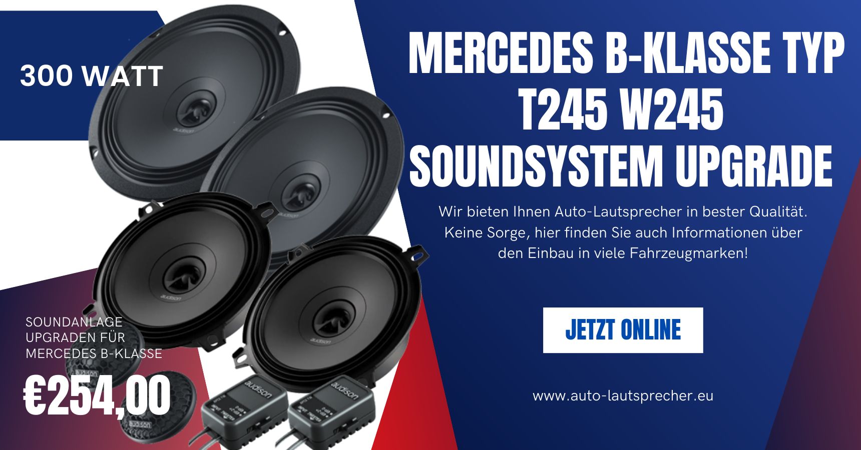 Mercedes B-Klasse Typ T245 W245 Soundsystem Upgrade (Die Bildrechte liegen bei dem Verfasser der Mitteilung.) Mercedes B-Klasse Typ T245 W245 Soundsystem Upgrade (Die Bildrechte liegen bei dem Verfasser der Mitteilung.)
