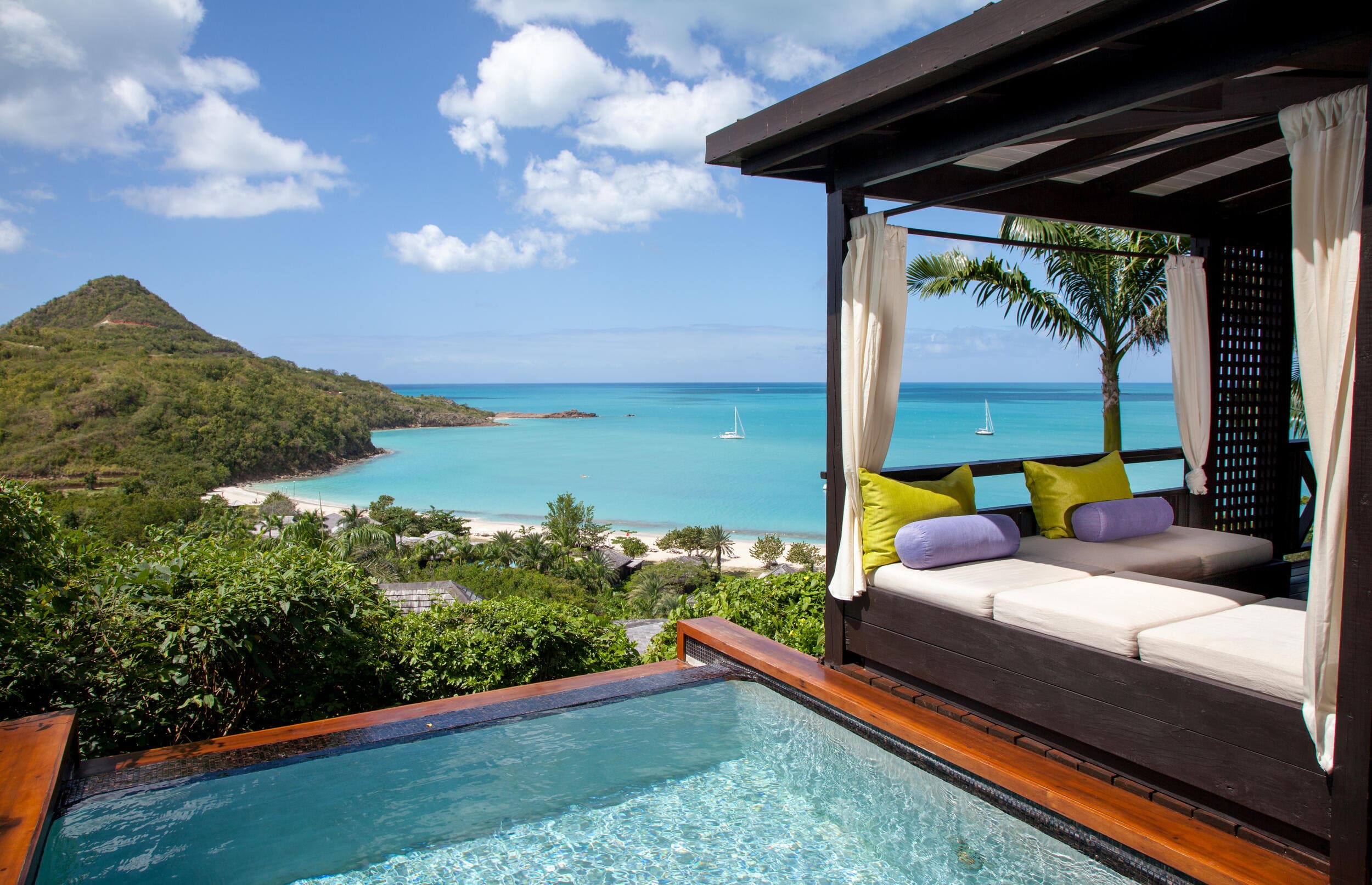 Auf Antigua und Barbuda laden viele Luxusunterkünfte zu unvergesslichen Urlaubstagen ein. (Die Bildrechte liegen bei dem Verfasser der Mitteilung.) Auf Antigua und Barbuda laden viele Luxusunterkünfte zu unvergesslichen Urlaubstagen ein. (Die Bildrechte liegen bei dem Verfasser der Mitteilung.)