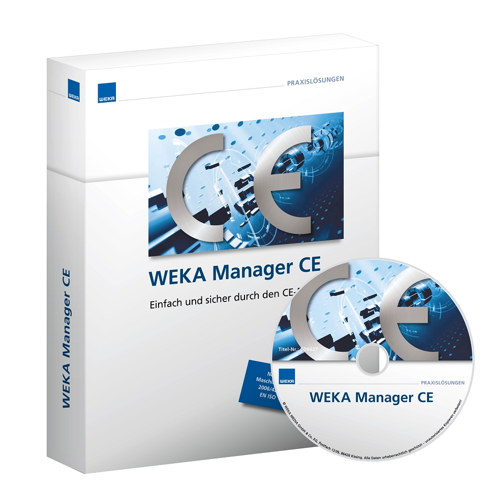 Mit dem WEKA Manager CE den kompletten CE-Prozess im Griff (Die Bildrechte liegen bei dem Verfasser der Mitteilung.) Mit dem WEKA Manager CE den kompletten CE-Prozess im Griff (Die Bildrechte liegen bei dem Verfasser der Mitteilung.)