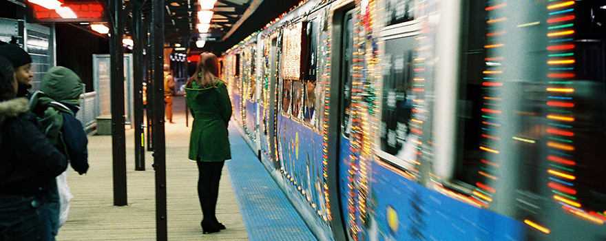 Holiday Train - Chicago CTA (Bildquelle: @Chicago Transit Authority)