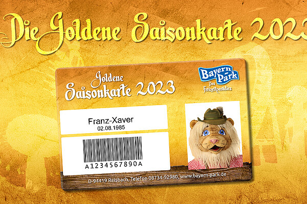 Letzte Chance – Goldene Saisonkarte 2023 Letzte Chance – Goldene Saisonkarte 2023