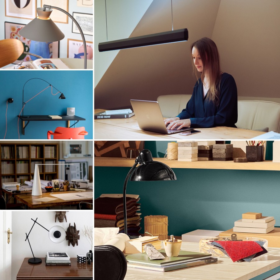 Lichtideen rund um den Schreibtisch (© Lampenwelt.de) Lichtideen rund um den Schreibtisch (© Lampenwelt.de)