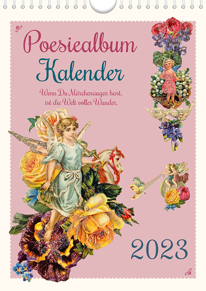 Weltneuheit: Ein Poesiealbum als Wandkalender für 2023 von der Künstlerin Stavi (Die Bildrechte liegen bei dem Verfasser der Mitteilung.) Weltneuheit: Ein Poesiealbum als Wandkalender für 2023 von der Künstlerin Stavi (Die Bildrechte liegen bei dem Verfasser der Mitteilung.)