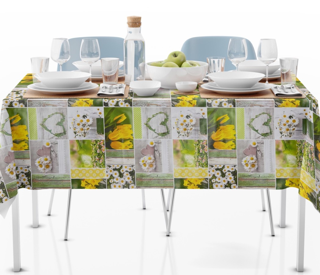 Wachstuch Tischdecke Ostern (© wachstuchshop24.de)
