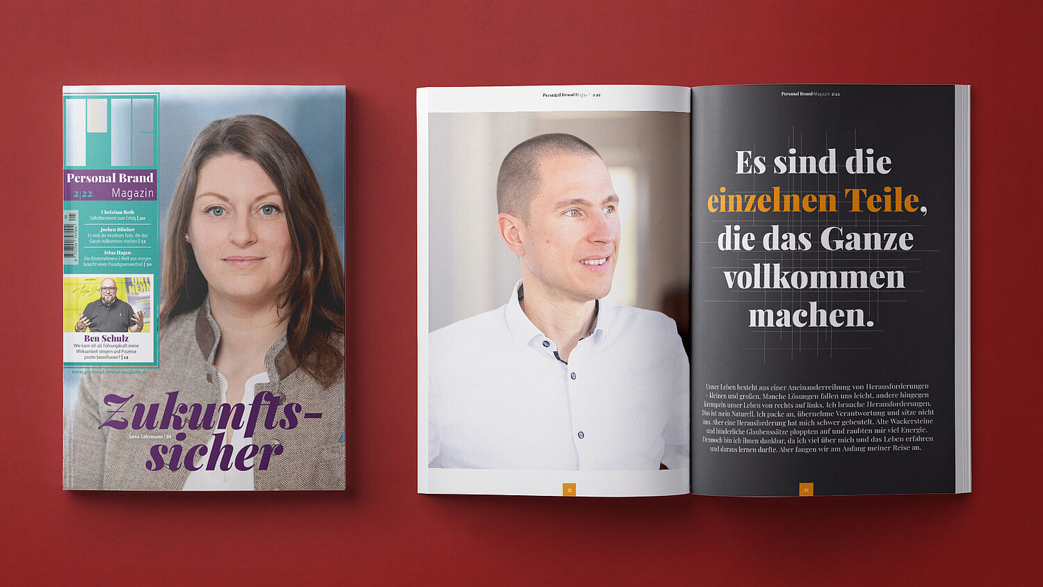 Die neue Ausgabe des Personal Brand Magazins ist ab sofort erhältlich. (Die Bildrechte liegen bei dem Verfasser der Mitteilung.) Die neue Ausgabe des Personal Brand Magazins ist ab sofort erhältlich. (Die Bildrechte liegen bei dem Verfasser der Mitteilung.)
