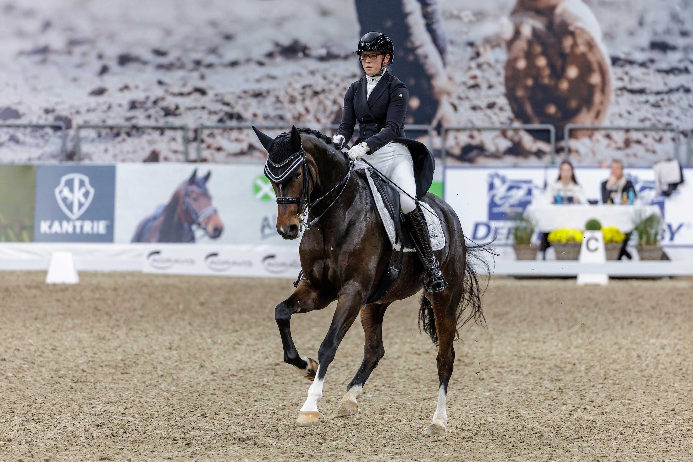 Sabrina Gessmann vom RFV Nienberge-Schonebeck mit S Rockyna NRW. (Die Bildrechte liegen bei dem Verfasser der Mitteilung.) Sabrina Gessmann vom RFV Nienberge-Schonebeck mit S Rockyna NRW. (Die Bildrechte liegen bei dem Verfasser der Mitteilung.)