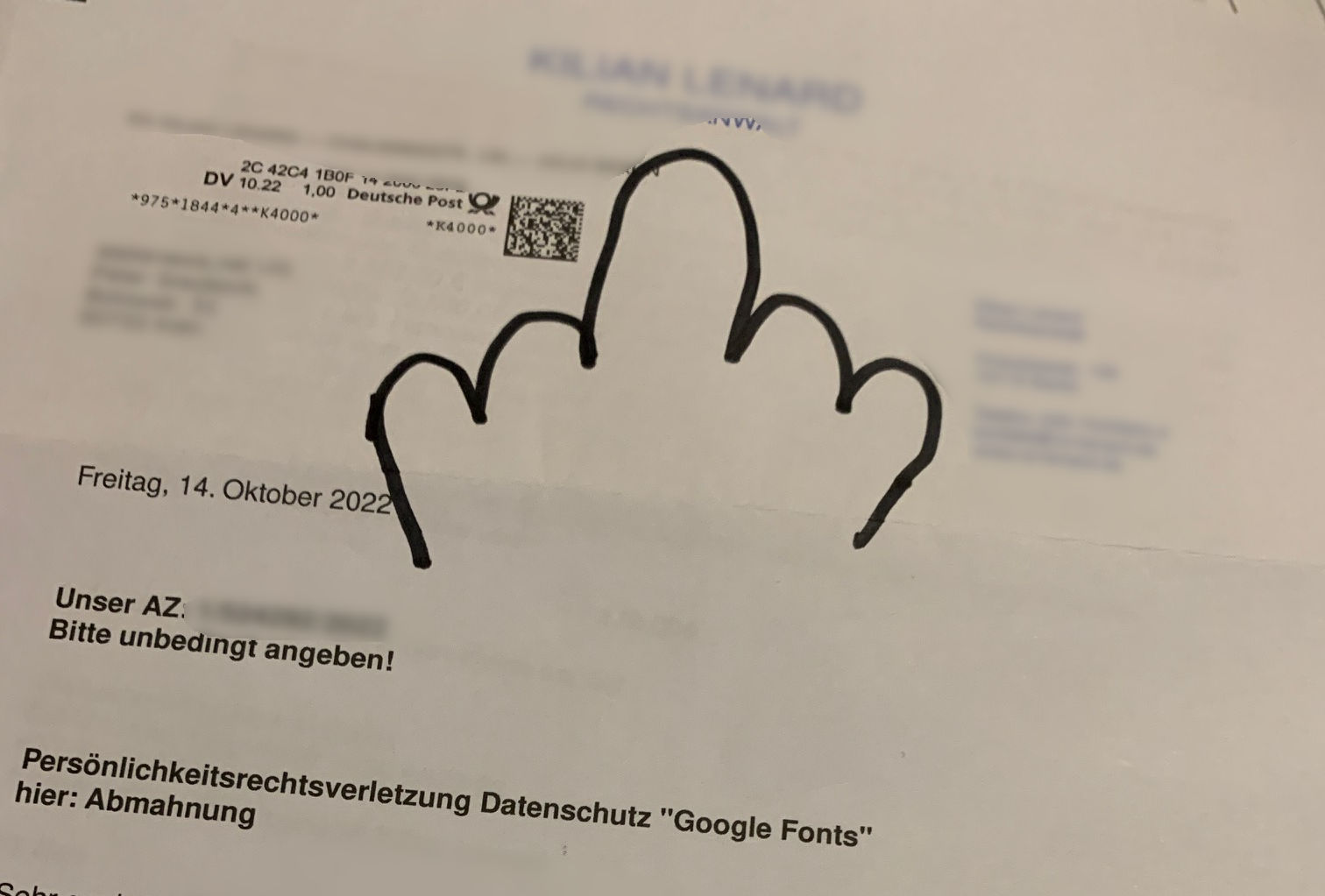 Razzia bei Abmahnanwälten wegen Betrugs und Erpressung mit Google Fonts Razzia bei Abmahnanwälten wegen Betrugs und Erpressung mit Google Fonts