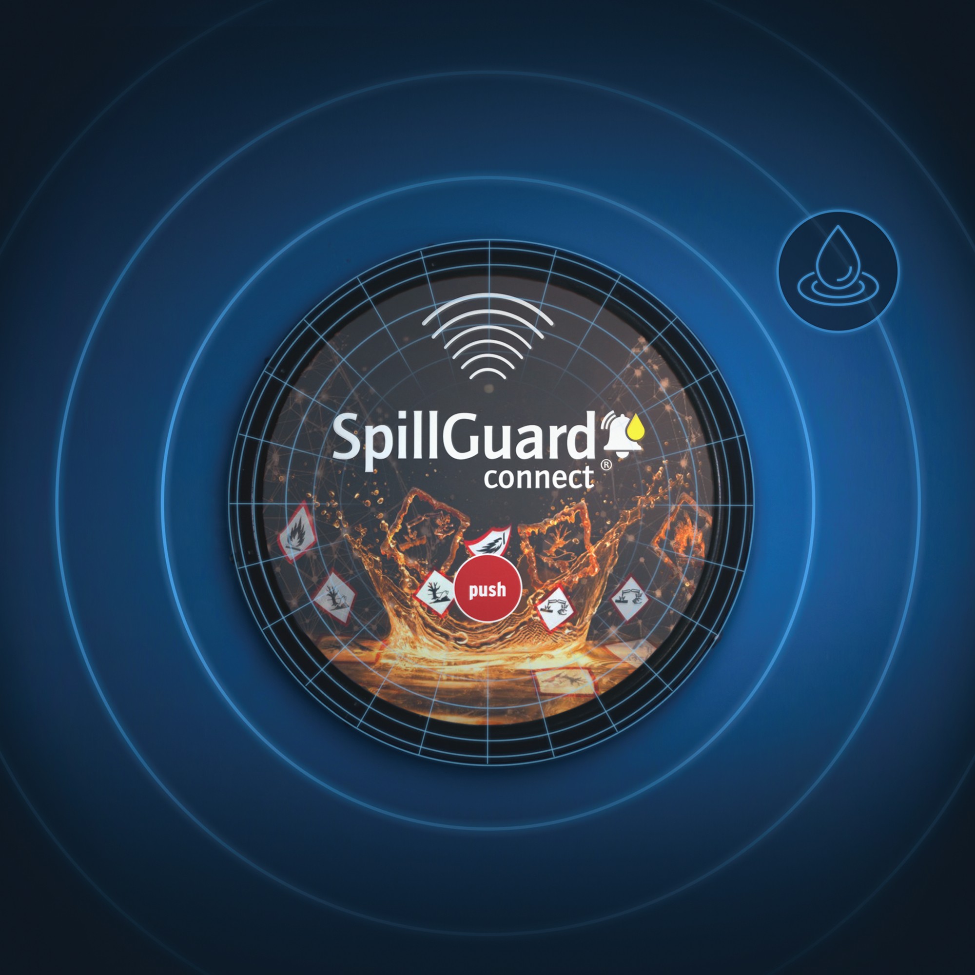 Der SpillGuard connect von DENIOS–ab jetzt mit offizieller DIBt-Zulassung (Die Bildrechte liegen bei dem Verfasser der Mitteilung.)
