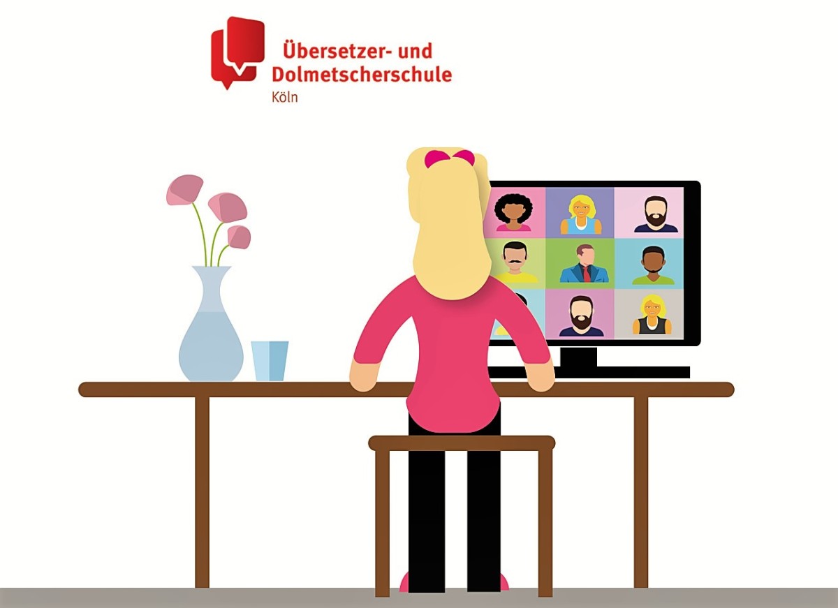 Infoabend der Dolmetscherschule Köln am 12.1.23 über Online-Ausbildung zum Übersetzer (m/w/d) (© Dolmetscherschule Köln)