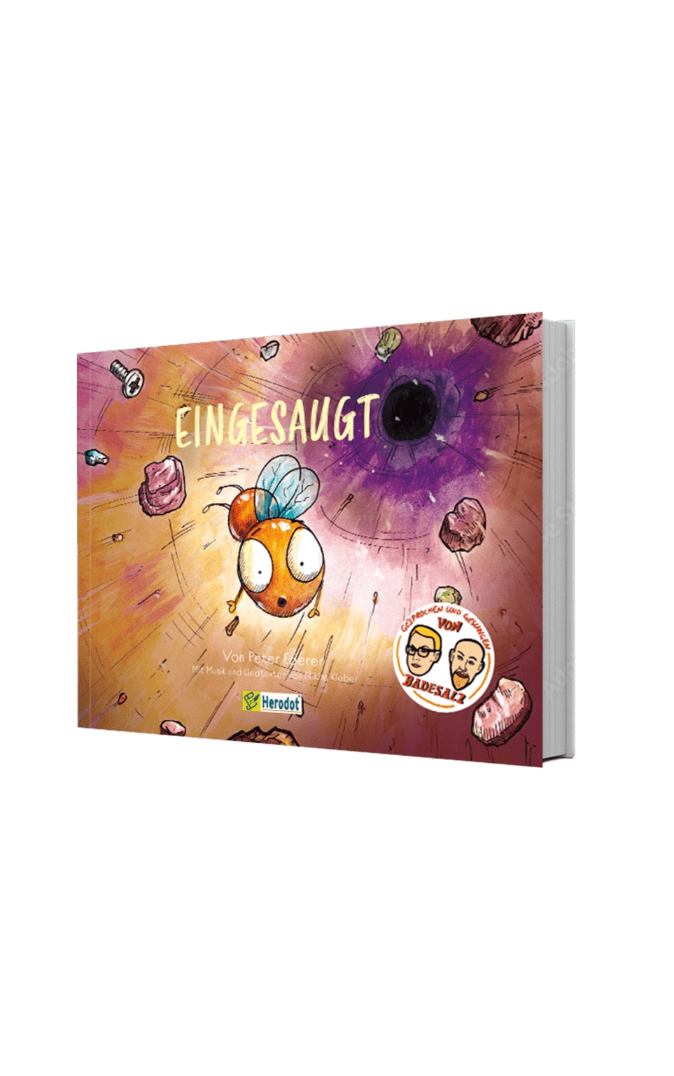 Peter Ederer: Eingesaugt. Musik und Liedtexte: Niklas Kleber. Gesprochen und gesungen von BADESALZ. (Die Bildrechte liegen bei dem Verfasser der Mitteilung.) Peter Ederer: Eingesaugt. Musik und Liedtexte: Niklas Kleber. Gesprochen und gesungen von BADESALZ. (Die Bildrechte liegen bei dem Verfasser der Mitteilung.)