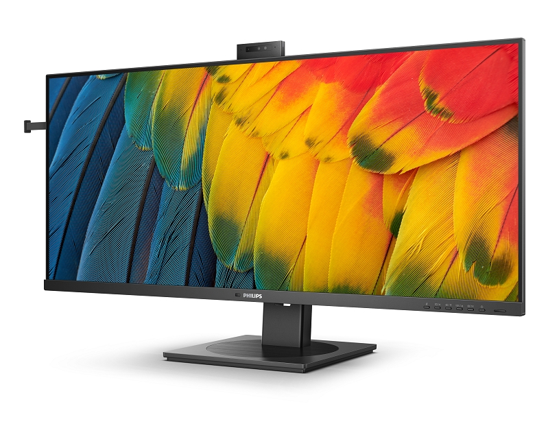 Philips 40B1U5601H: USB-C-Konnektivität, integrierte 5-MP-Webcam (Die Bildrechte liegen bei dem Verfasser der Mitteilung.) Philips 40B1U5601H: USB-C-Konnektivität, integrierte 5-MP-Webcam (Die Bildrechte liegen bei dem Verfasser der Mitteilung.)