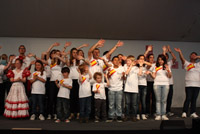 Ein multikultureller Chor aus dem spanischen Marbella war zu Gast beim Pfingstmissionsfest und begei