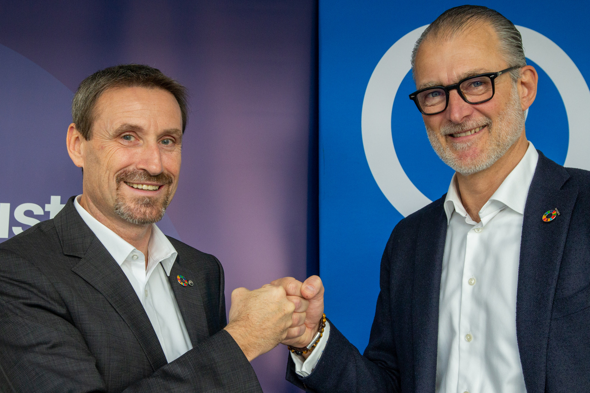 Kai Grunwitz (NTT Ltd. Deutschland) und Stefan Hansen (NTT DATA DACH) (Die Bildrechte liegen bei dem Verfasser der Mitteilung.) Kai Grunwitz (NTT Ltd. Deutschland) und Stefan Hansen (NTT DATA DACH) (Die Bildrechte liegen bei dem Verfasser der Mitteilung.)
