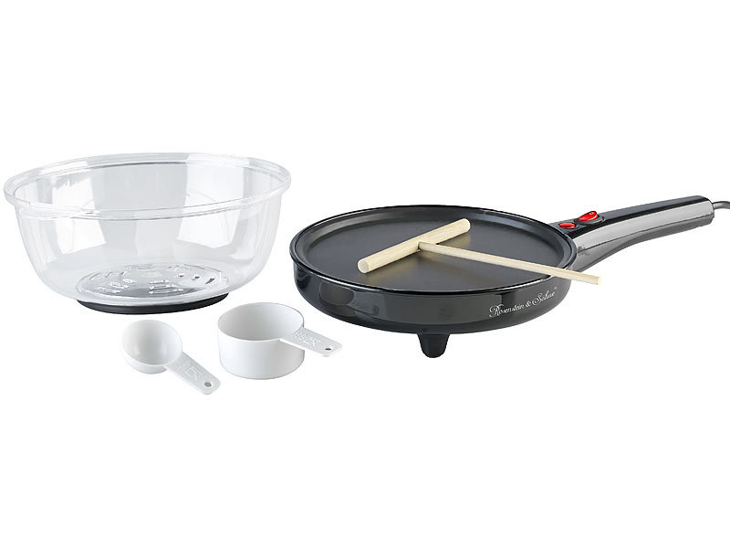 Rosenstein& Söhne 3in1-Crêpe-, Popcornmaker und elektrische Pfanne, 800 Watt,Ø20 cm, www.pearl.de (Die Bildrechte liegen bei dem Verfasser der Mitteilung.) Rosenstein& Söhne 3in1-Crêpe-, Popcornmaker und elektrische Pfanne, 800 Watt,Ø20 cm, www.pearl.de (Die Bildrechte liegen bei dem Verfasser der Mitteilung.)
