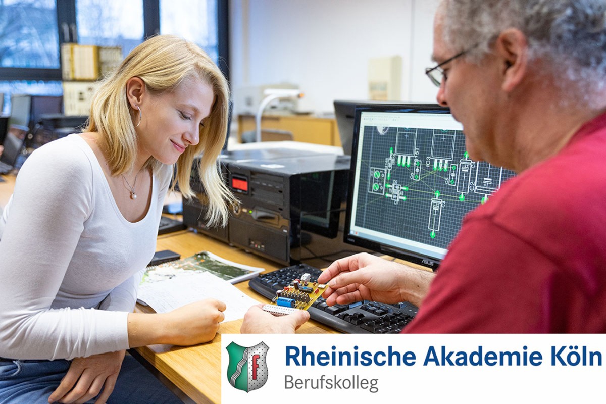 Am 28.1.23 informiert die RAK über die Weiterbildung zum Techniker (m/w/d). (© Michael Henning designplus Köln) Am 28.1.23 informiert die RAK über die Weiterbildung zum Techniker (m/w/d). (© Michael Henning designplus Köln)