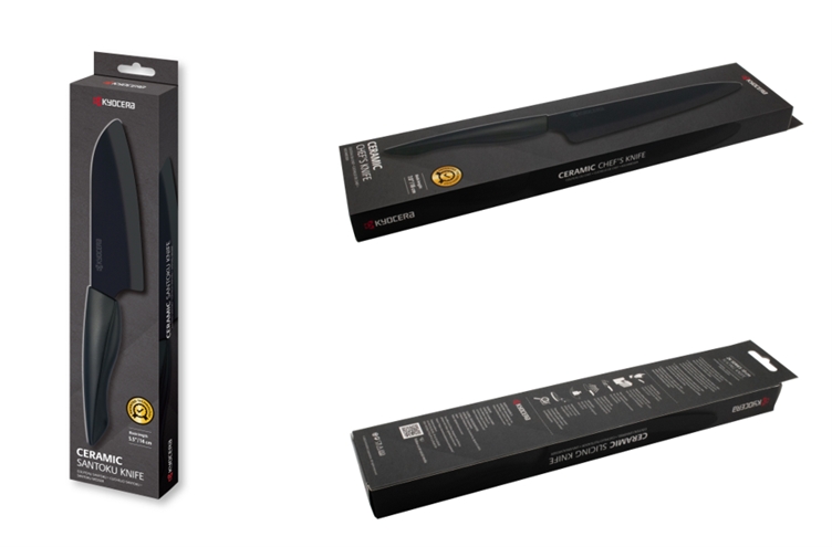 Die SHIN Black Serie von Kyocera mit nachhaltiger Verpackung (Die Bildrechte liegen bei dem Verfasser der Mitteilung.) Die SHIN Black Serie von Kyocera mit nachhaltiger Verpackung (Die Bildrechte liegen bei dem Verfasser der Mitteilung.)