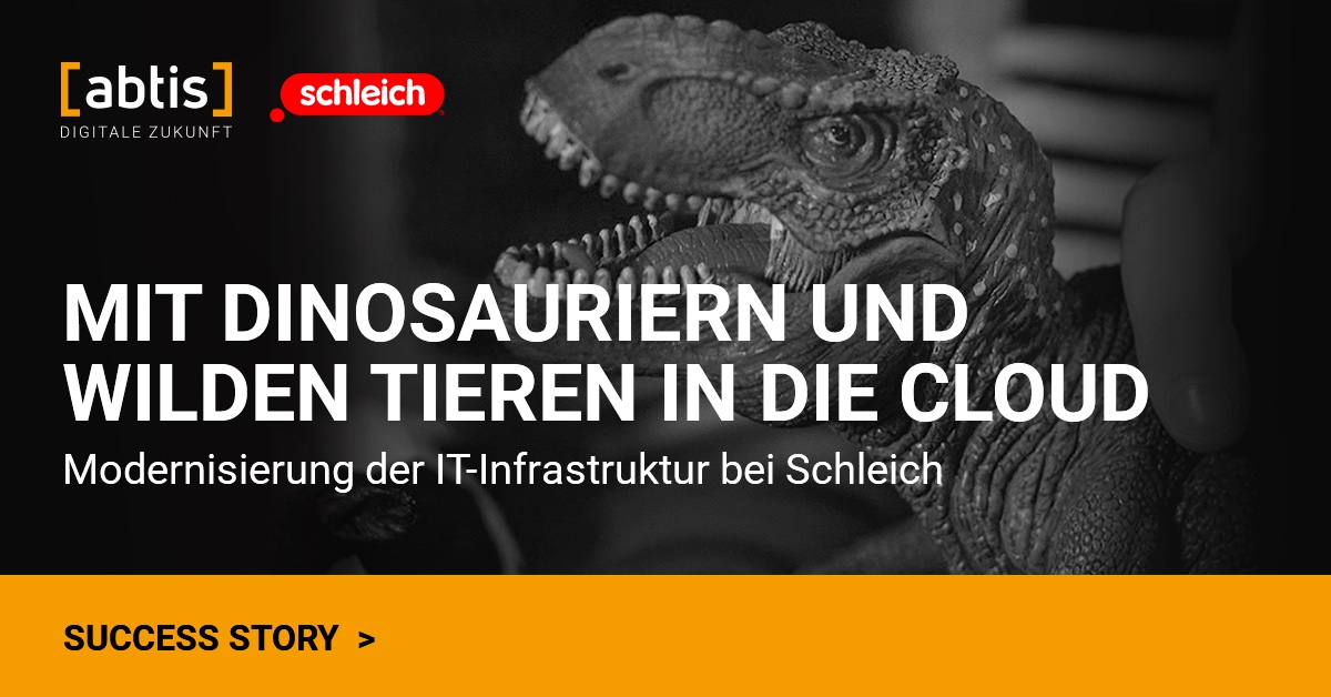 Schleich modernisiert seine IT-Infrastruktur mit abtis. (Die Bildrechte liegen bei dem Verfasser der Mitteilung.) Schleich modernisiert seine IT-Infrastruktur mit abtis. (Die Bildrechte liegen bei dem Verfasser der Mitteilung.)