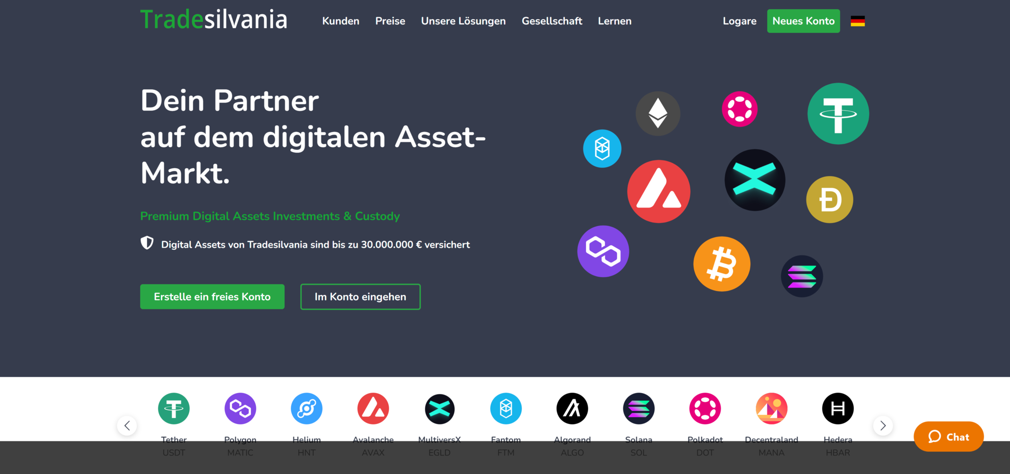 Tradesilvania.com - Premium Digital Assets Investments & Custody