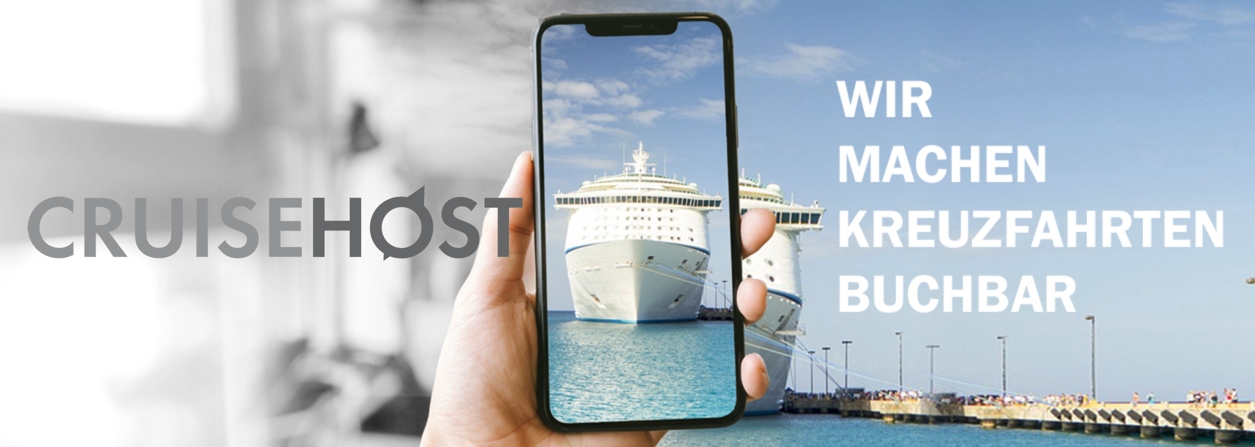 CRUISEHOST wir machen Kreuzfahrten buchbar (Die Bildrechte liegen bei dem Verfasser der Mitteilung.) CRUISEHOST wir machen Kreuzfahrten buchbar (Die Bildrechte liegen bei dem Verfasser der Mitteilung.)