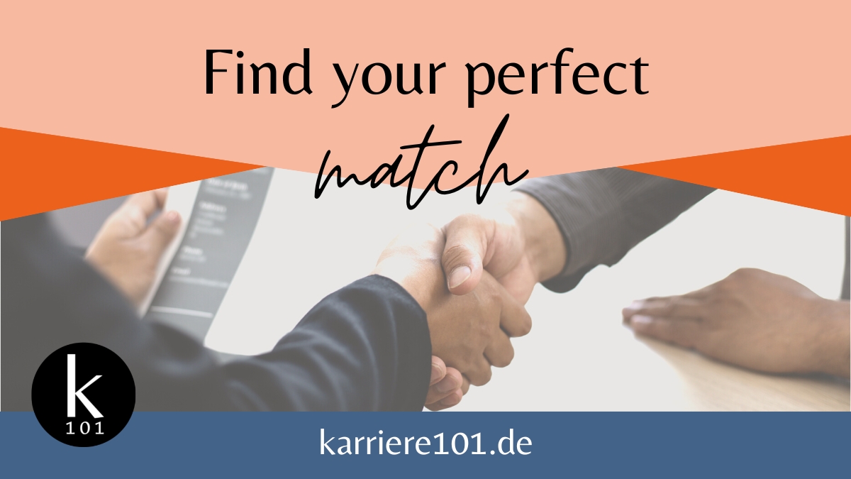 karriere101 - Find Your Perfect Match (Die Bildrechte liegen bei dem Verfasser der Mitteilung.)