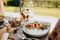 Köstlichkeiten im Weingartenrestaurant (c) Karin Bergmann (Ratscher Landhaus)