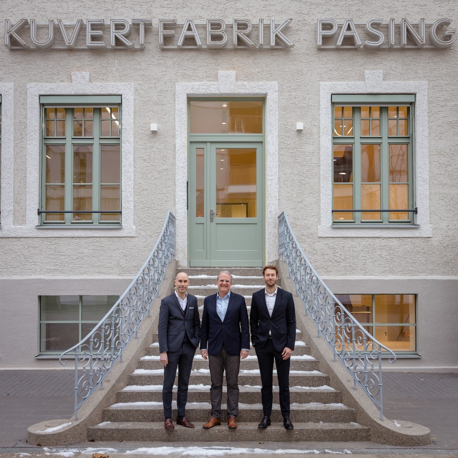 Fertigstellung der historischen Kuvertfabrik in Pasing.  (© Bauwerk)