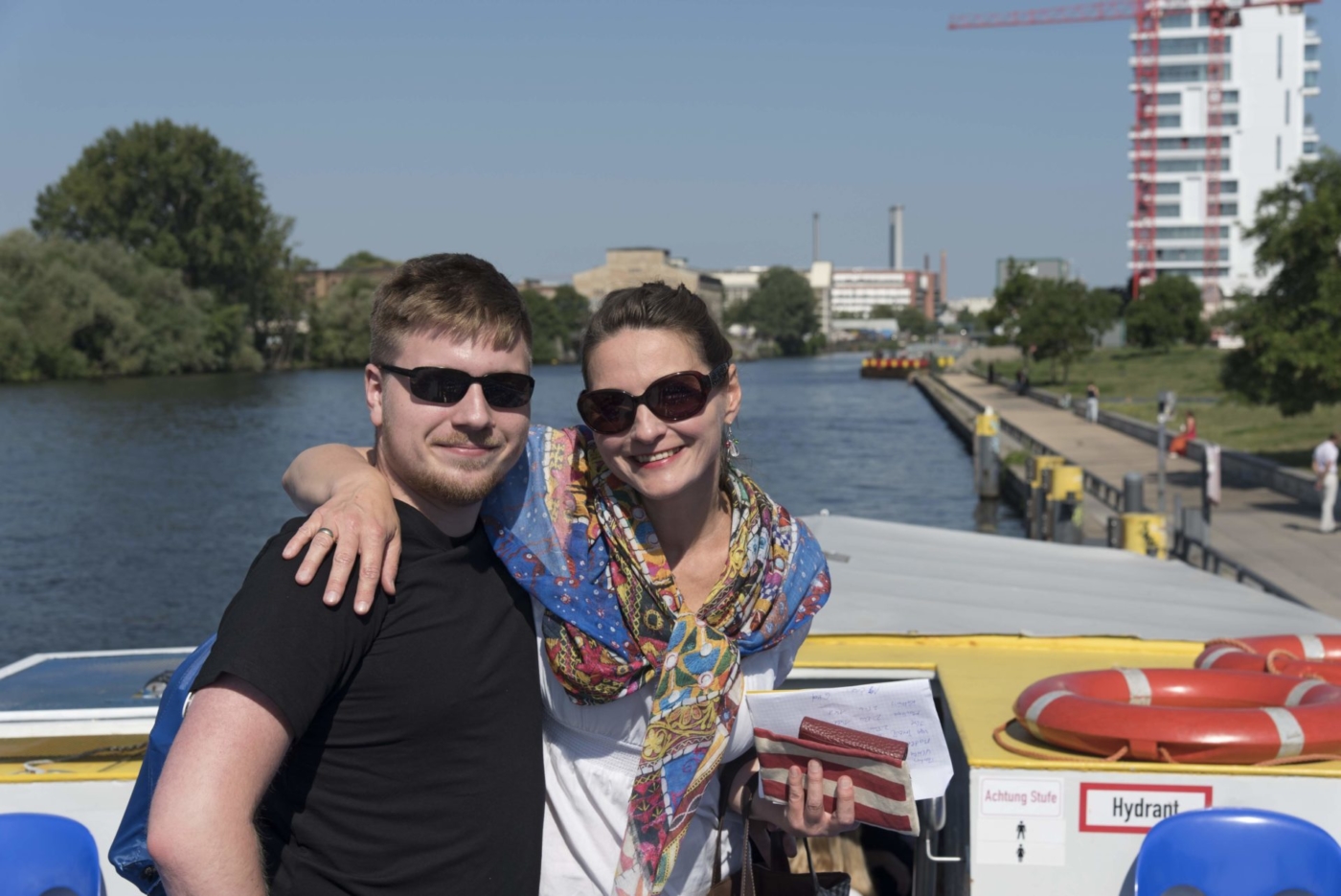 Paul mit seiner Mutter Ulrike Seyfarth vom Kongenitlaler Hyperinsulinismus e.V. (Bildquelle:©Kongenitaler Hyperinsulinismus e.V.)