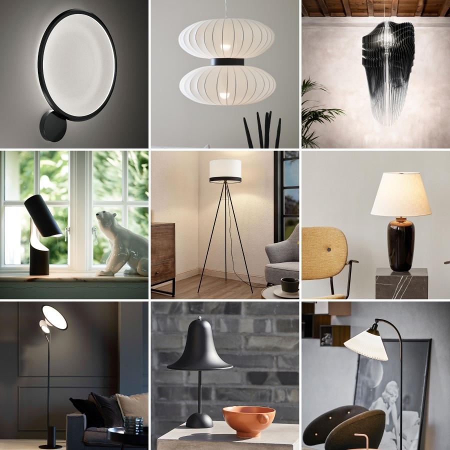 Trendbeleuchtung in Schwarz und Weiß (© Lampenwelt.de) Trendbeleuchtung in Schwarz und Weiß (© Lampenwelt.de)