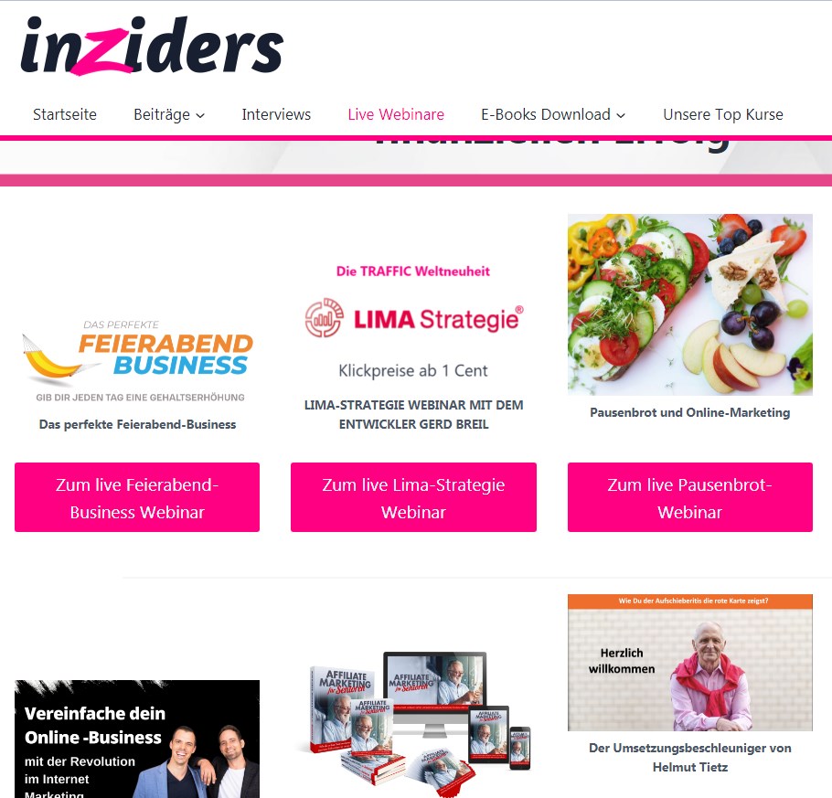 Inziders von Blaufisch LLC (Die Bildrechte liegen bei dem Verfasser der Mitteilung.)