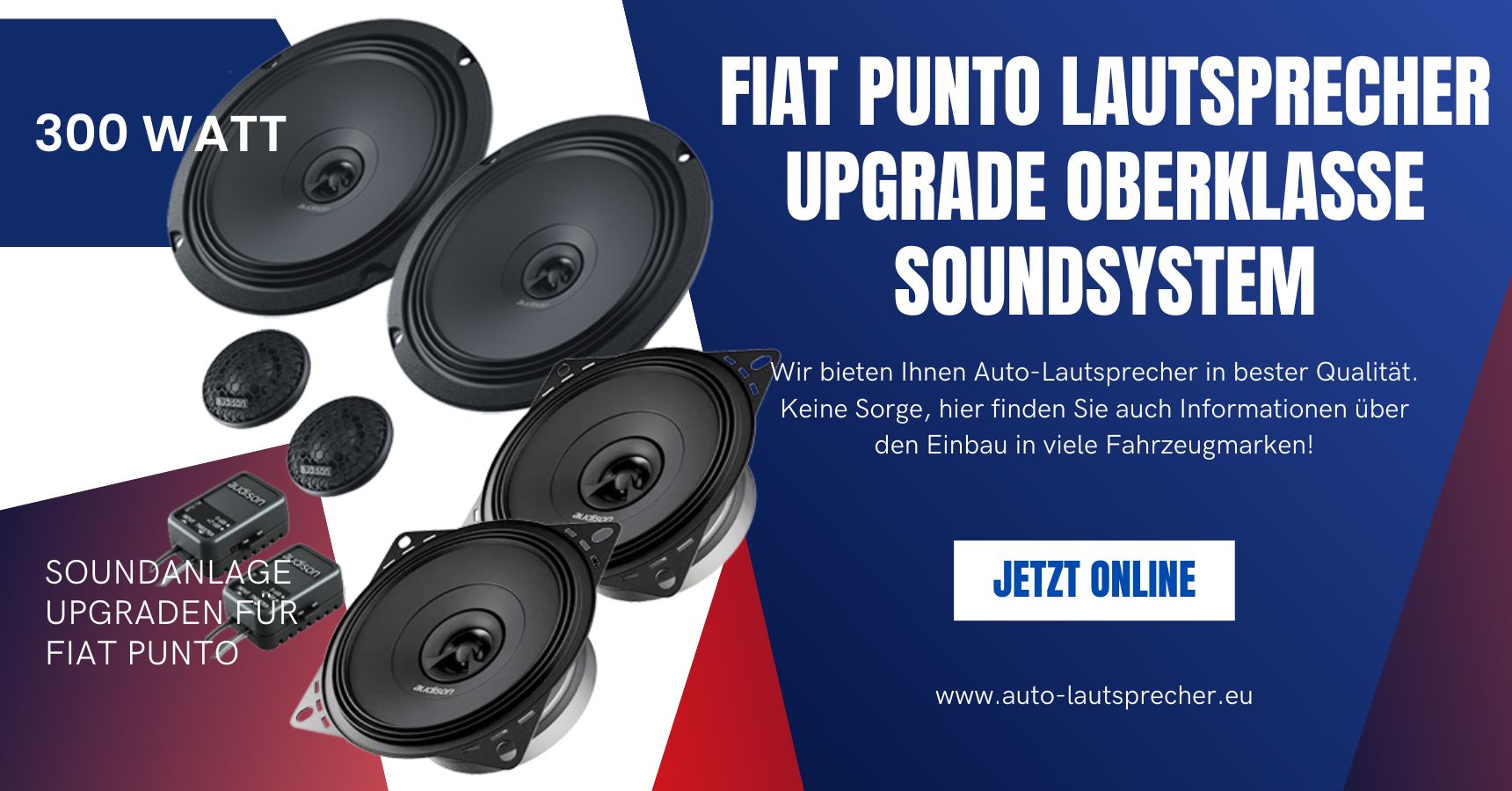 Fiat Punto Lautsprecher Upgrade Oberklasse Soundsystem (Die Bildrechte liegen bei dem Verfasser der Mitteilung.) Fiat Punto Lautsprecher Upgrade Oberklasse Soundsystem (Die Bildrechte liegen bei dem Verfasser der Mitteilung.)